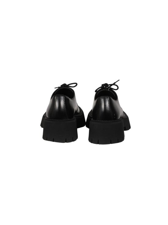 Balenciaga Mens Tractor Derbys US 10 EU 43 Black Leather Cunky Lace Ups main image 5